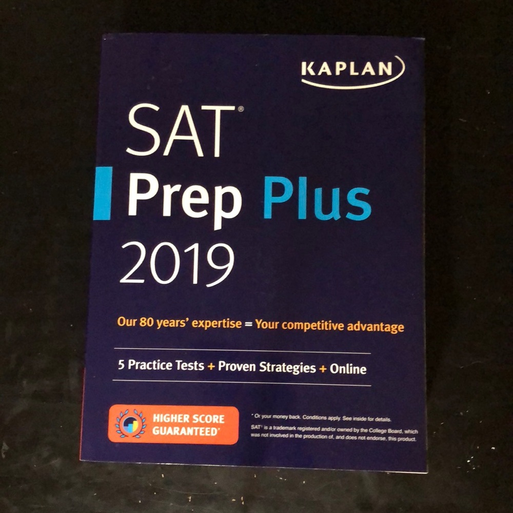 Kaplan SAT Prep Plus 2019
